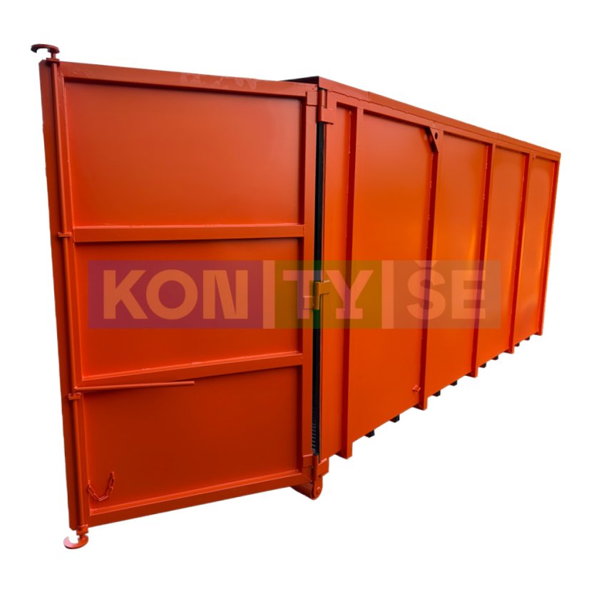 Hákový kontejner 14,5 m3 - Barva: Šedá RAL 7045