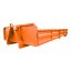 Hákový kontejner 4,8 m³ - Barva: Oranžová RAL 2004