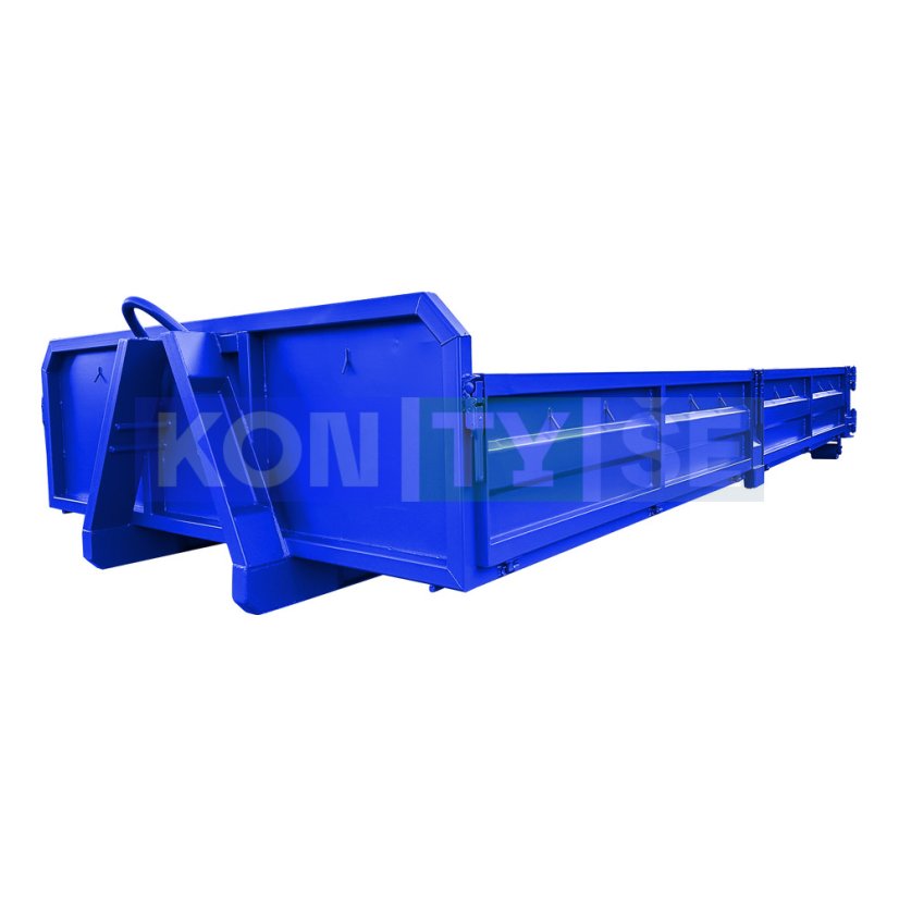 Hákový kontejner 5,1 m³ - Barva: Modrá RAL 5002