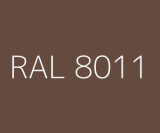 Hnědá RAL 8011