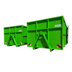 Hákový kontejner 10,5 m³ na bio odpad