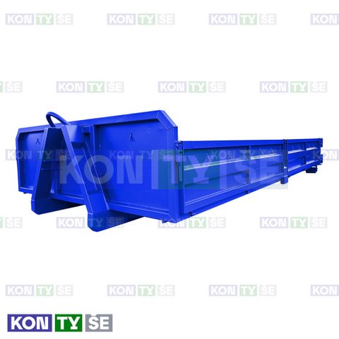 Hákový kontejner 4,8 m³ - Barva: Modrá RAL 5002